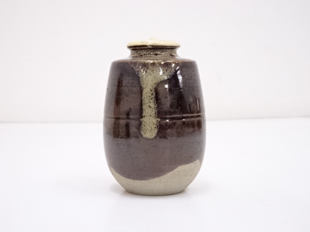 道具 ] - 道具 京焼 桶谷定一造 肩衝茶入 □z | ネットショップ圭